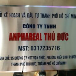 bảng hiệu công ty