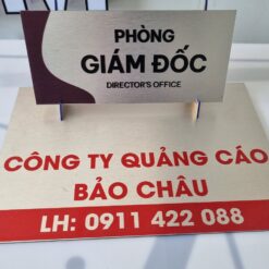 Làm bảng hiệu công ty tại Bảo Châu HCM