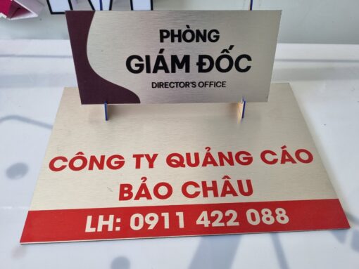 Làm bảng hiệu công ty tại Bảo Châu HCM