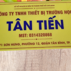 Bảng hiệu mica công ty