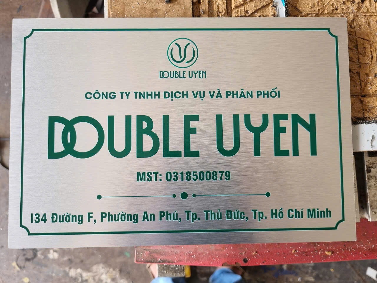 Bảng hiệu công ty đẹp tại Thủ Đức