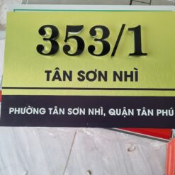 BẢNG SỐ NHÀ MẪU 03