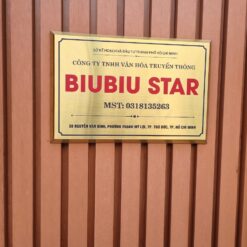 Mẫu biển tên công ty đẹp tại TP.HCM
