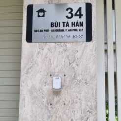 BẢNG SỐ NHÀ MẪU 09