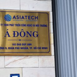 BẢNG HIỆU INOX VÀNG MẪU SỐ 10