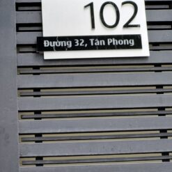 BẢNG SỐ NHÀ MẪU 07