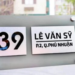 BẢNG SỐ NHÀ MẪU 10