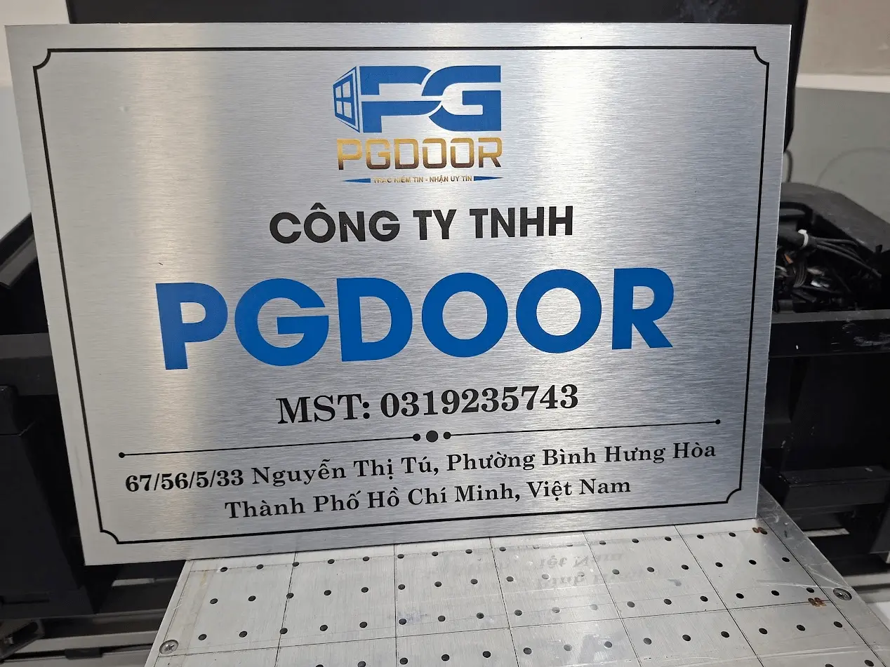 Dịch vụ làm bảng hiệu công ty lấy liền tại tp. HCM