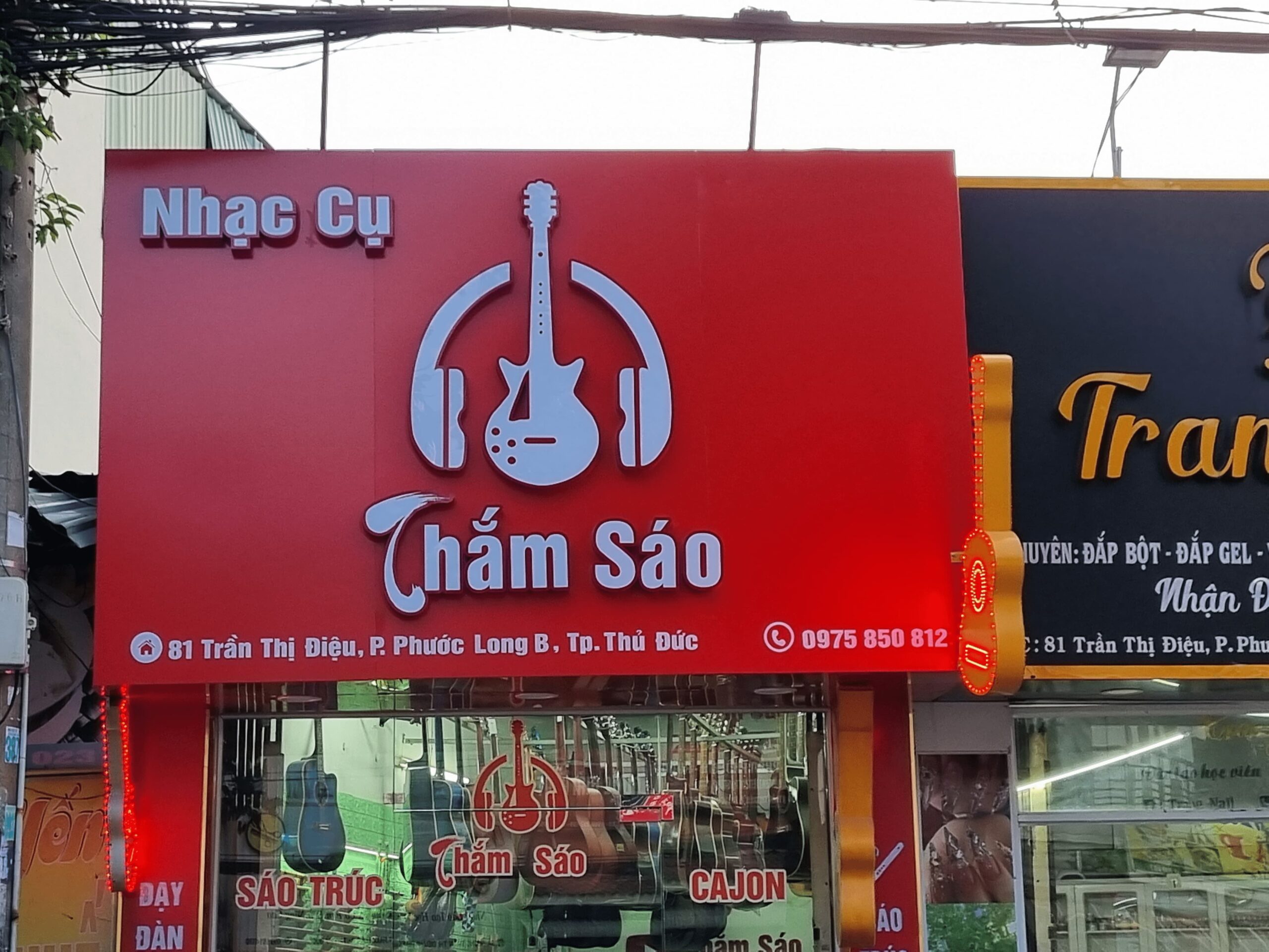 Mẫu bảng hiệu giá rẻ tại quận 9 do công ty Bảo Châu thi công