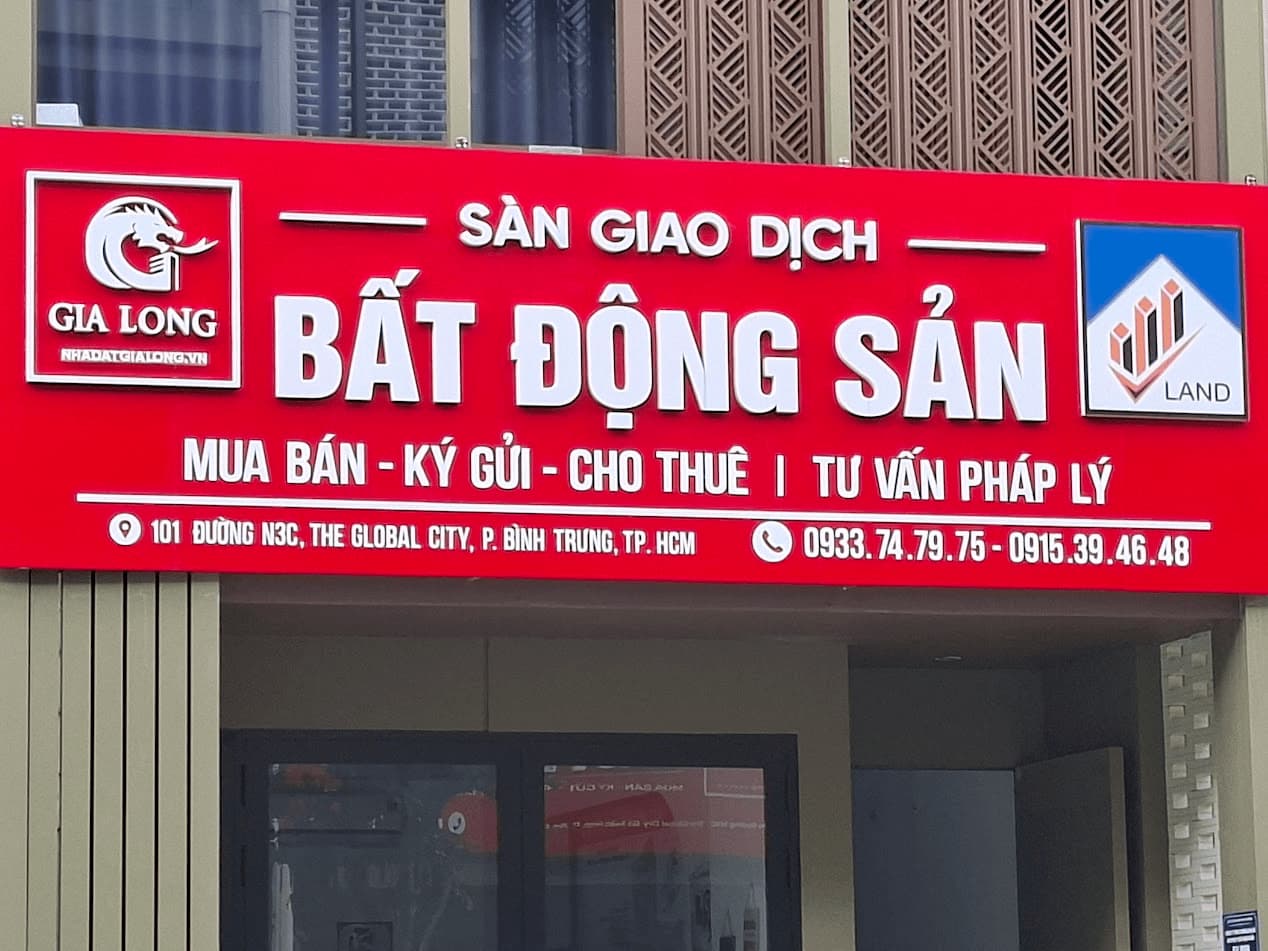 Thi công bảng quảng cáo tại global city