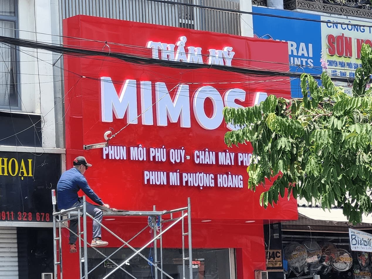 Làm bảng hiệu tại quận 2