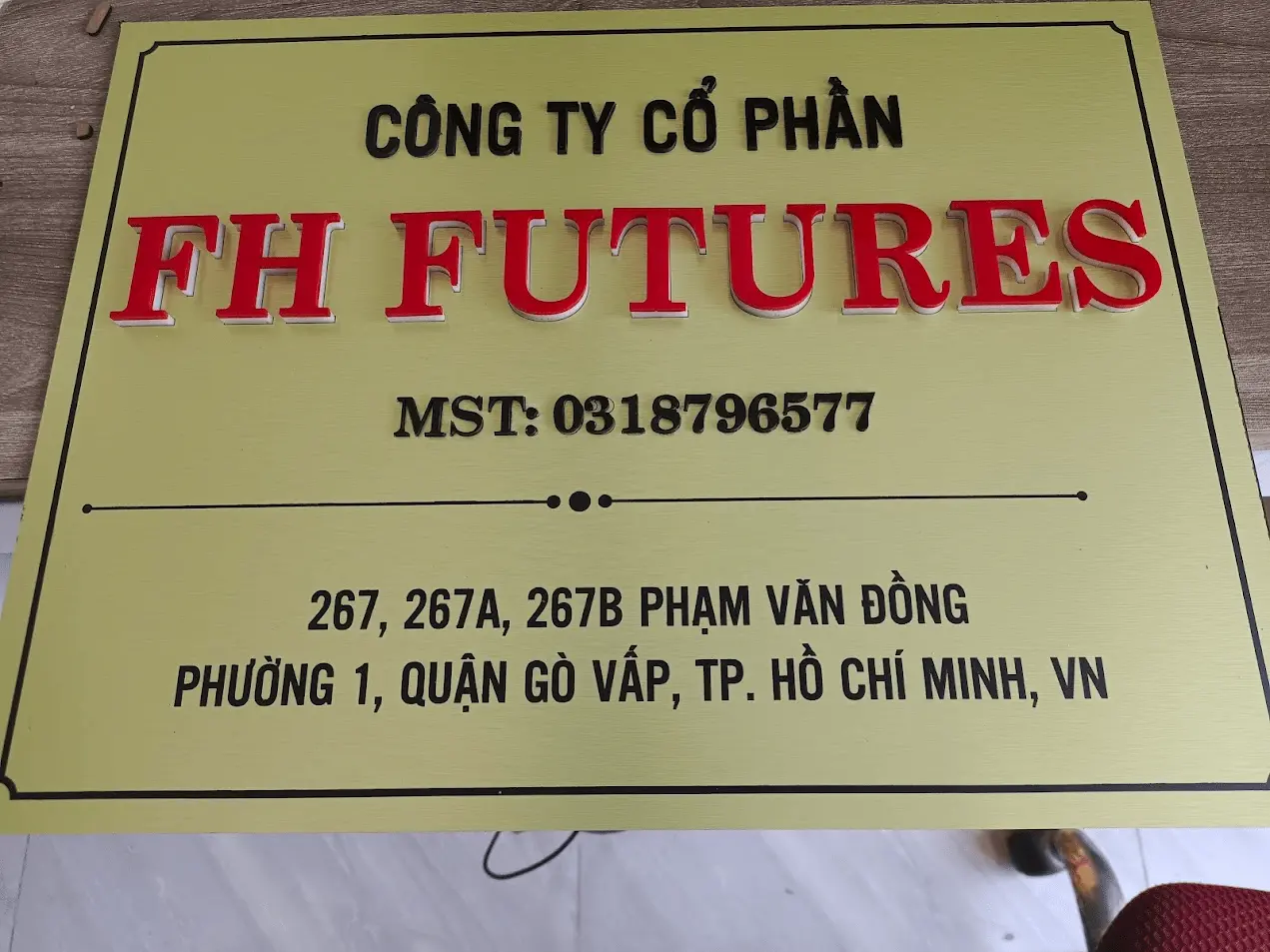 Biển tên alu in uv