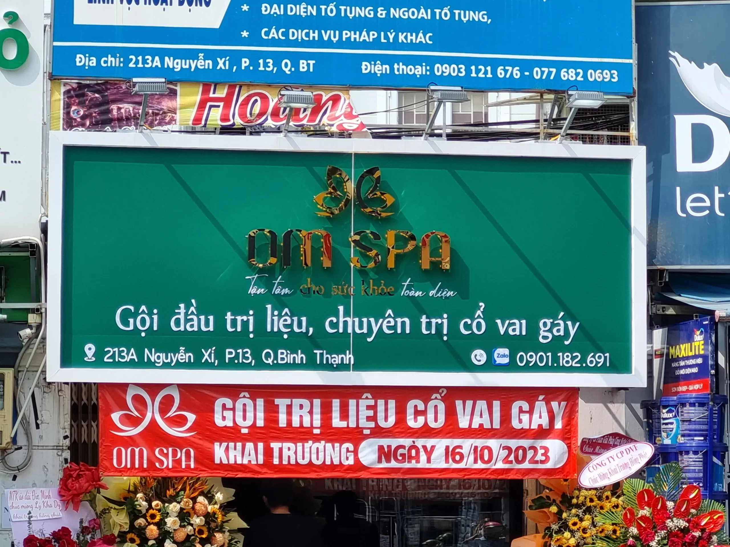 Làm bảng hiệu spa giá rẻ