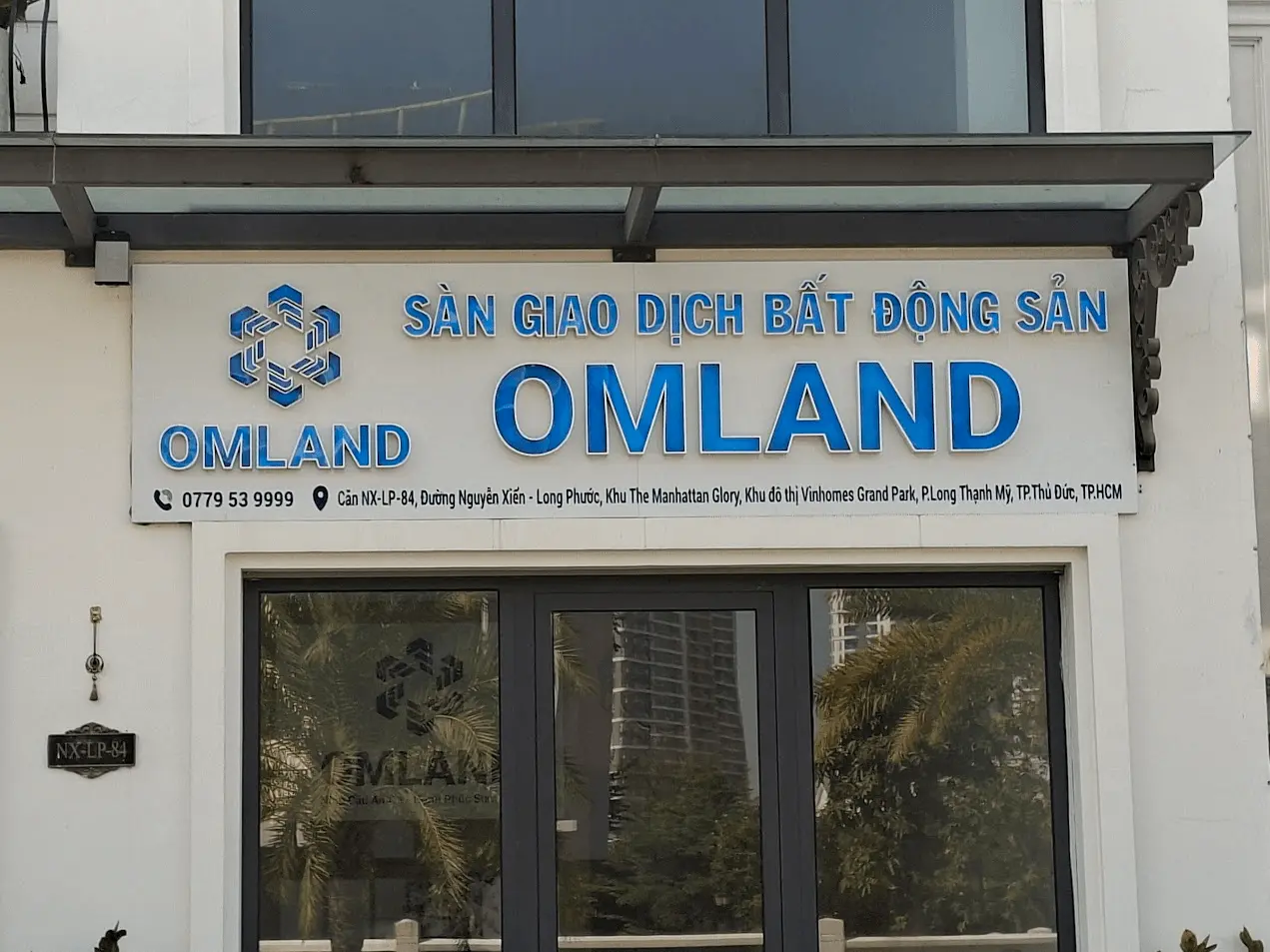 Làm bảng hiệu công ty bds tại thủ đức