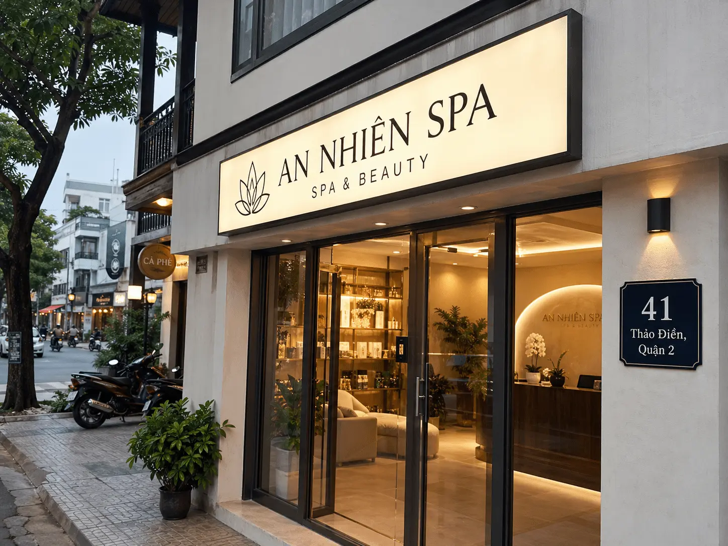 Làm hộp đèn mica tại quận 2