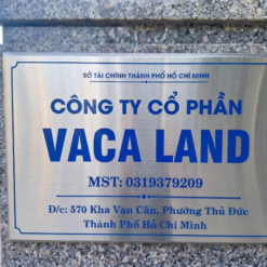 Bảng tên inox ăn mòn giá rẻ